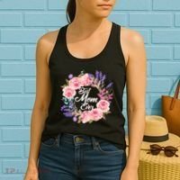 Best Mom Ever Flower Wreath Women's Tank Top thumb 2