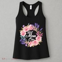 Best Mom Ever Flower Wreath Women's Tank Top thumb 3