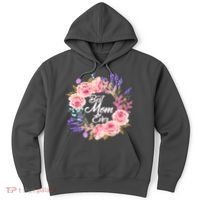 Best Mom Ever Flower Wreath Hoodie thumb 0