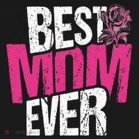 Best Mom Ever Rose Distressed Tote Bag thumb 4