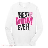 Best Mom Ever Rose Distressed Long Sleeve Shirt thumb 0