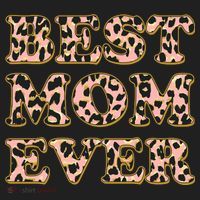 Best Mom Ever Stylish Leopard Print Women's Sweatshirt thumb 2