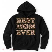 Best Mom Ever Stylish Leopard Print Hoodie thumb 0