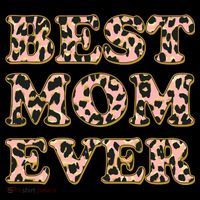 Best Mom Ever Stylish Leopard Print Bucket Hat thumb 4