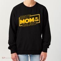 Best Mom In The Galaxy Parody Movie Logo Women's Sweatshirt thumb 0