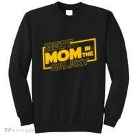 Best Mom In The Galaxy Parody Movie Logo Sweatshirt thumb 0
