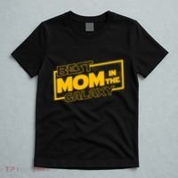 Best Mom In The Galaxy Parody Movie Logo T-Shirt thumb 5