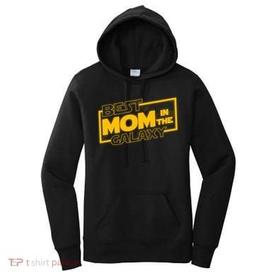 Best Mom In The Galaxy Parody Movie Logo Women's Hoodie