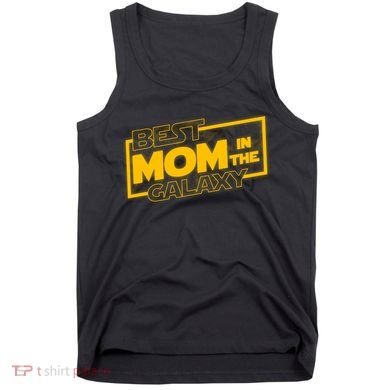 Best Mom In The Galaxy Parody Movie Logo Tank Top