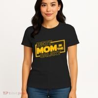 Best Mom In The Galaxy Parody Movie Logo Women's T-Shirt thumb 4