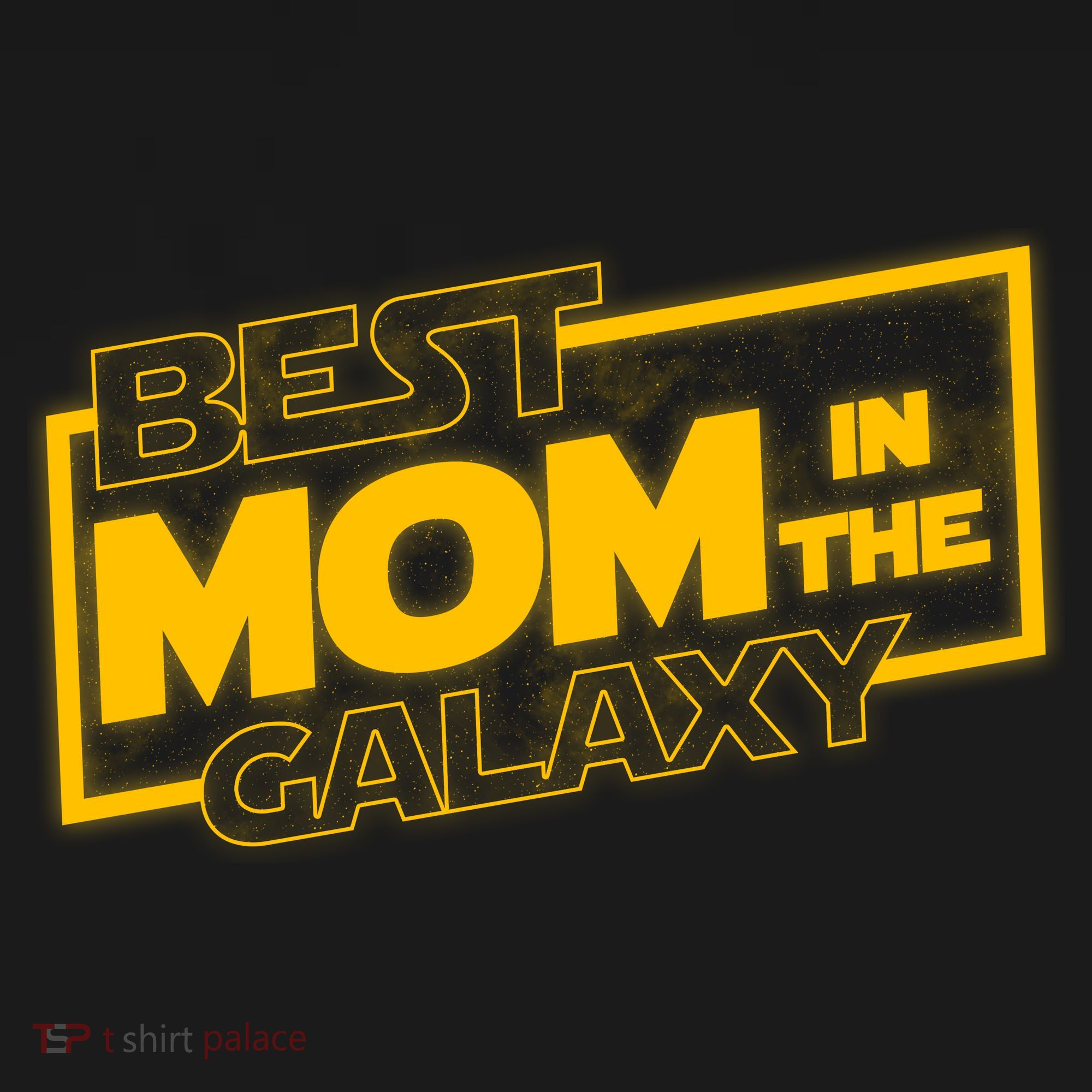 Best Mom In The Galaxy Parody Movie Logo Women's T-Shirt
