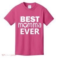 Best Momma Ever Kids T-Shirt thumb 0