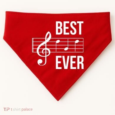 Best Music Ever USA-Made Doggie Bandana
