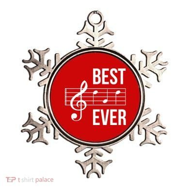 Best Music Ever Ornament