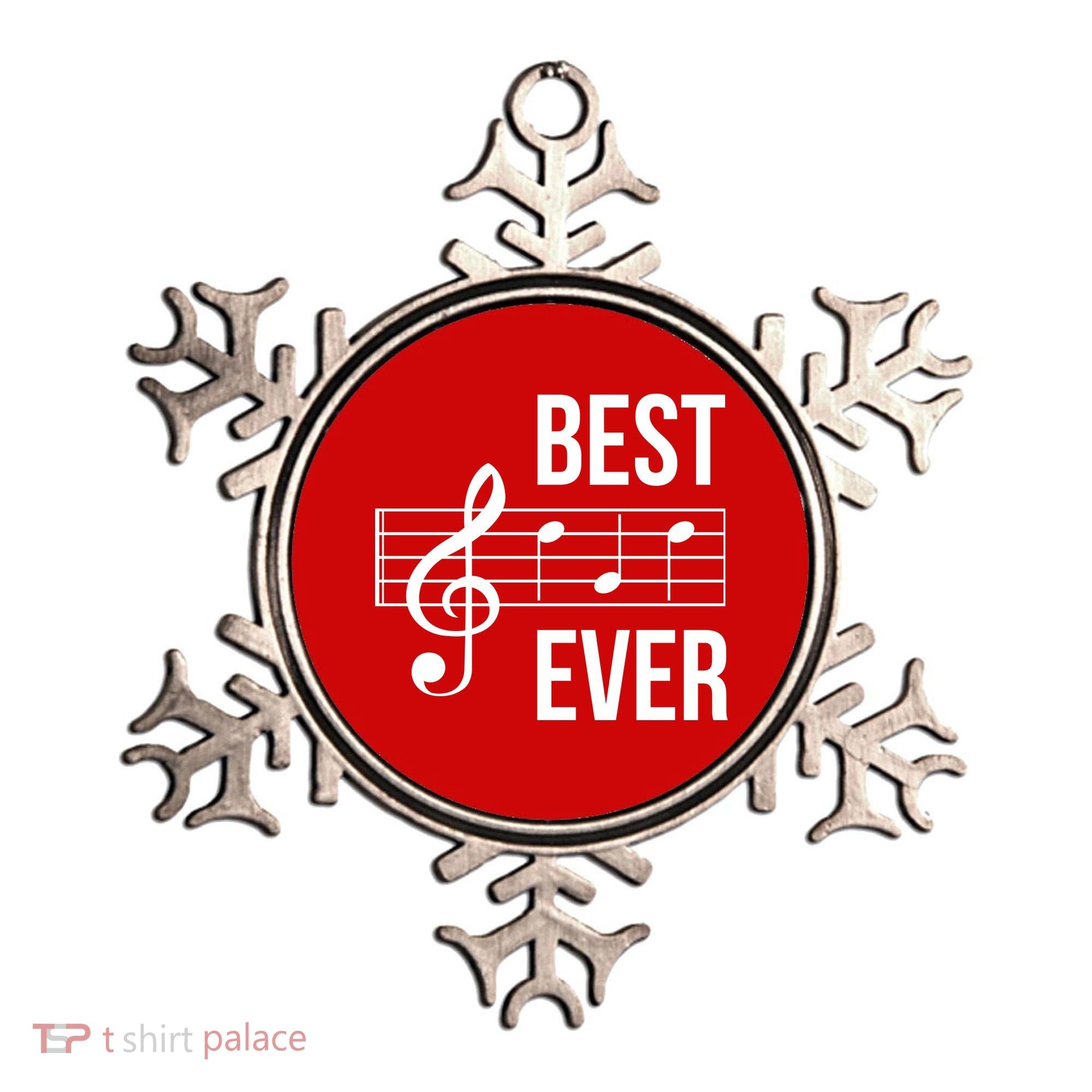 Best Music Ever Ornament