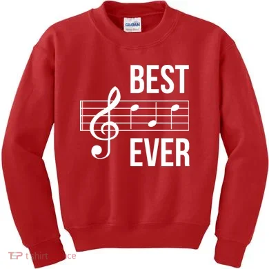 Best Music Ever Kids Sweatshirt