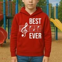 Best Music Ever Kids Hoodie thumb 2
