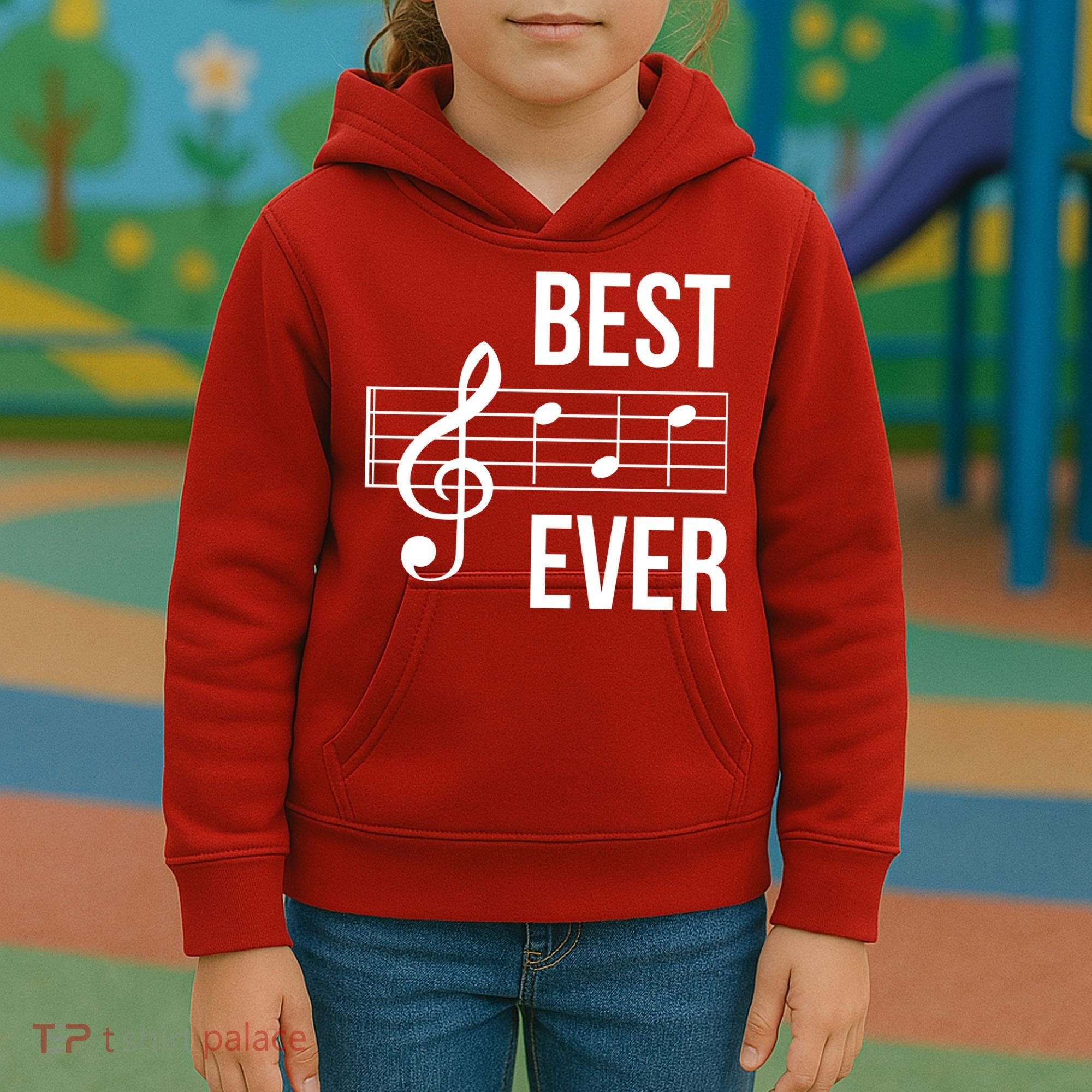 Best Music Ever Kids Hoodie