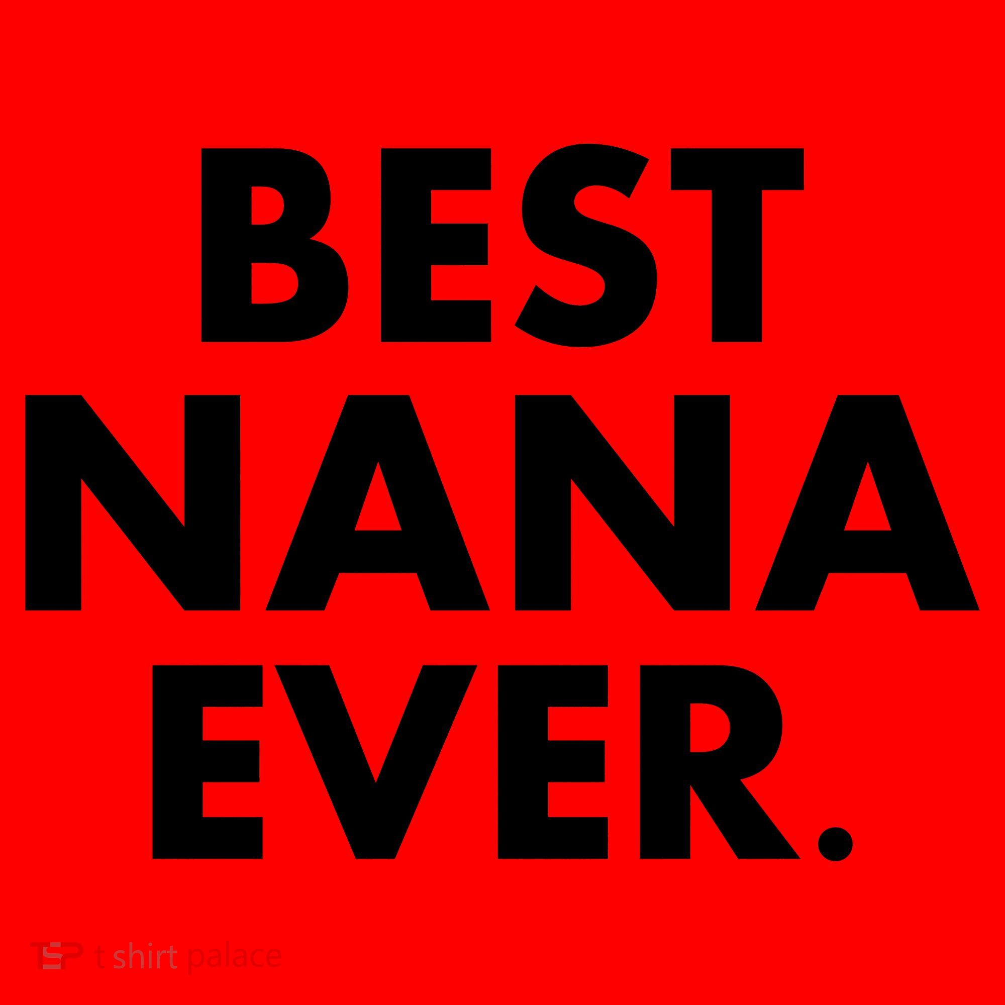 Best Nana Ever Santa Hat