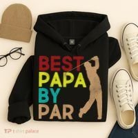 Best Papa By Par Hoodie thumb 4