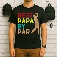 Best Papa By Par T-Shirt thumb 6