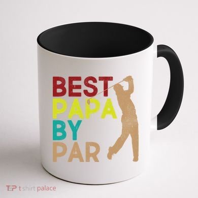 Best Papa By Par Coffee Mug back