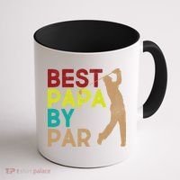 Best Papa By Par Coffee Mug thumb 1