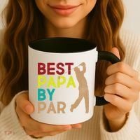 Best Papa By Par Coffee Mug thumb 3