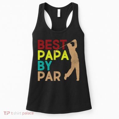 Best Papa By Par Women's Tank Top