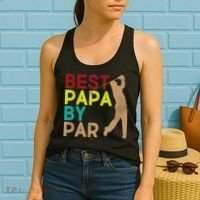 Best Papa By Par Women's Tank Top thumb 2