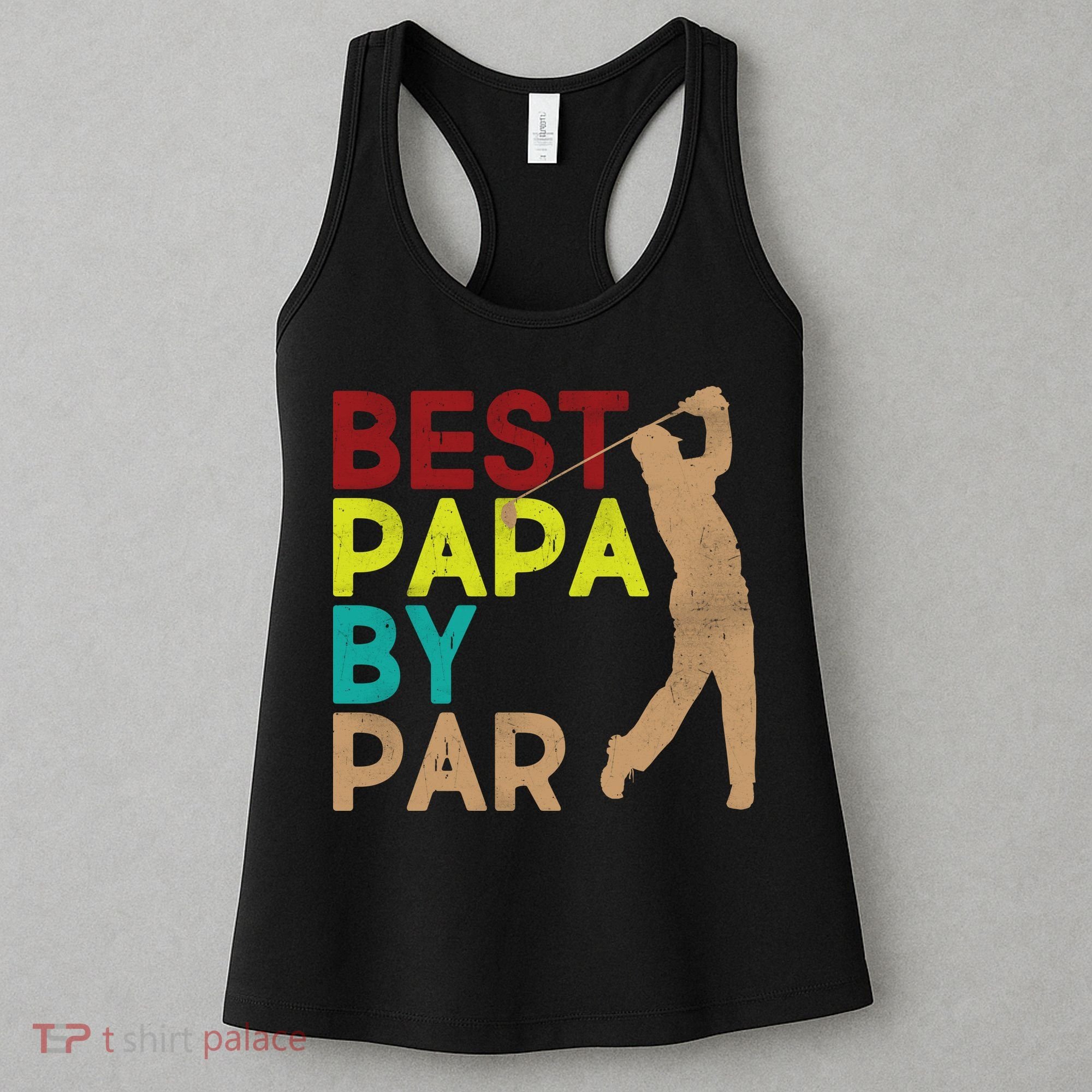 Best Papa By Par Women's Tank Top