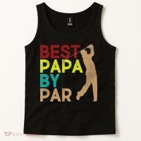 Best Papa By Par Tank Top thumb 2