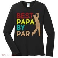 Best Papa By Par Women's Long Sleeve Shirt thumb 0