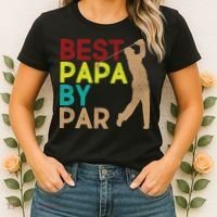 Best Papa By Par Women's T-Shirt thumb 2
