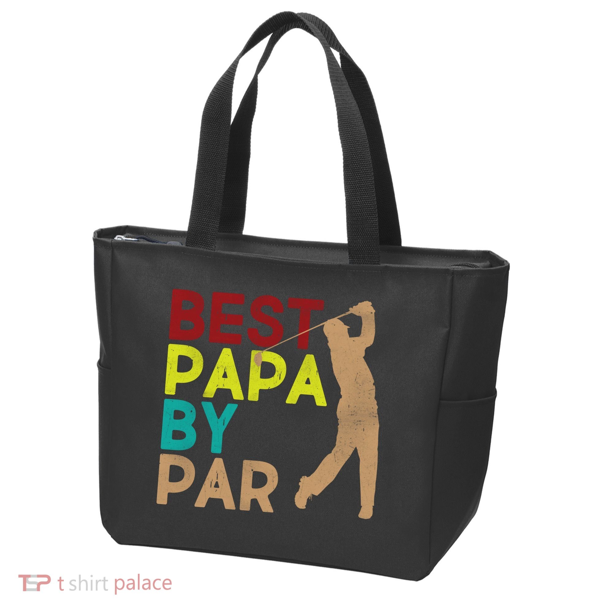 Best Papa By Par Tote Bag