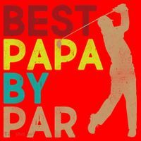 Best Papa By Par Santa Hat thumb 1
