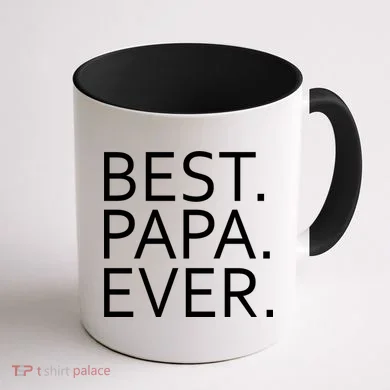Best Papa Ever Coffee Mug back