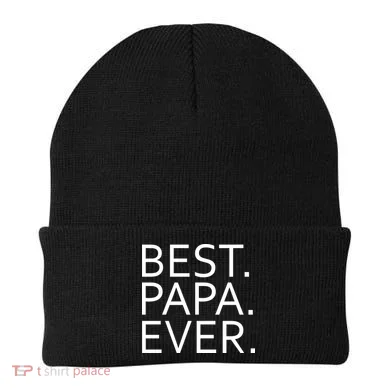 Best Papa Ever Beanie