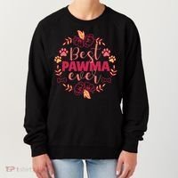 Best Pawma Ever Grandma Women's Sweatshirt thumb 0