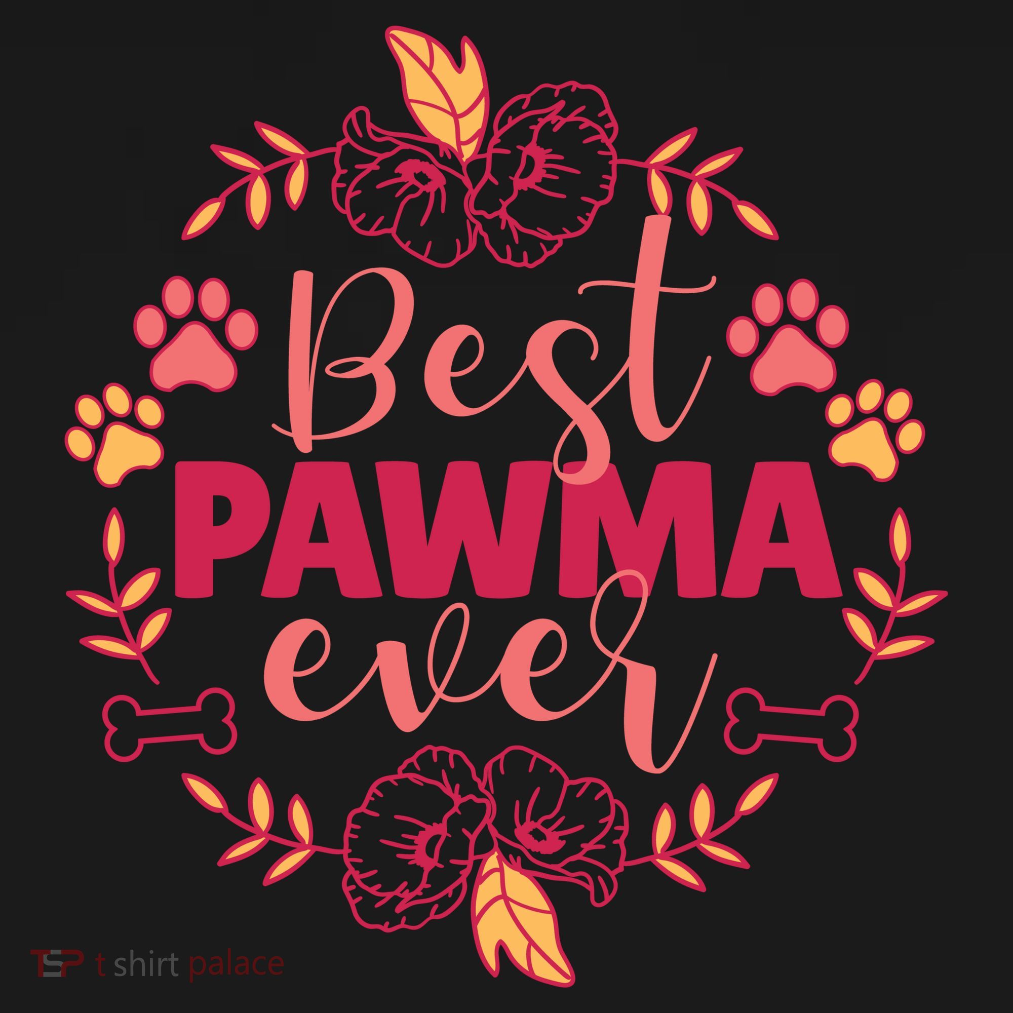 Best Pawma Ever Grandma Backpack