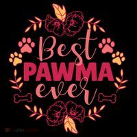 Best Pawma Ever Grandma Coaster thumb 2