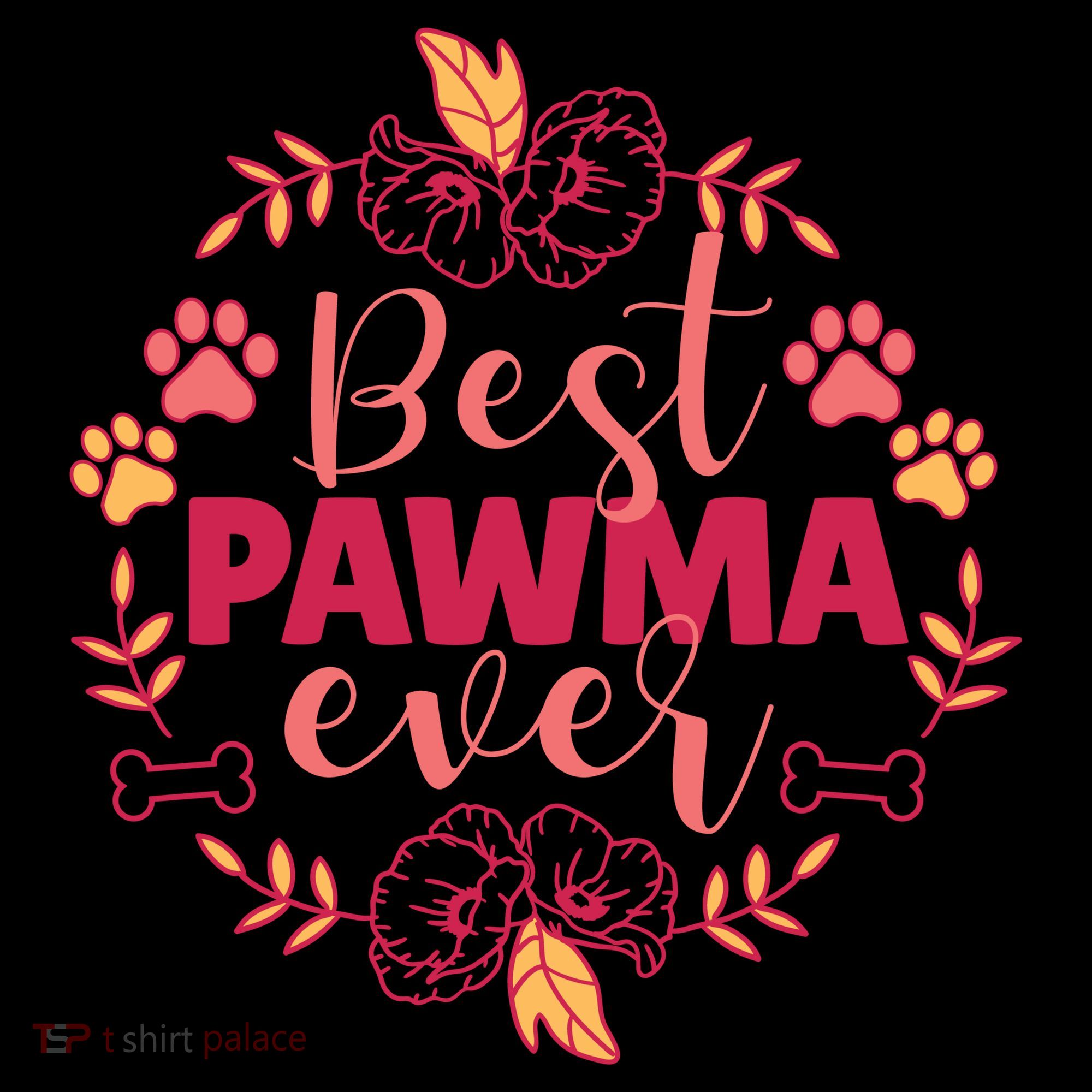 Best Pawma Ever Grandma Coaster