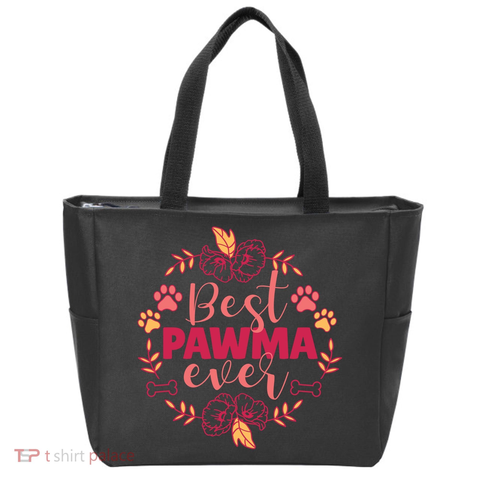 Best Pawma Ever Grandma Tote Bag