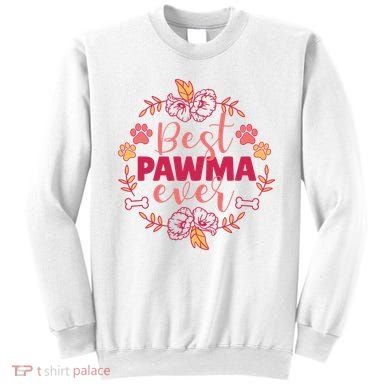 Best Pawma Ever Grandma Sweatshirt