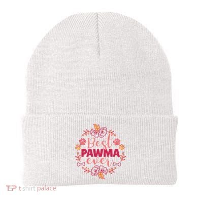 Best Pawma Ever Grandma Beanie