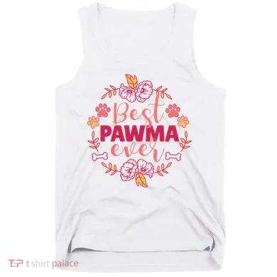 Best Pawma Ever Grandma Tank Top