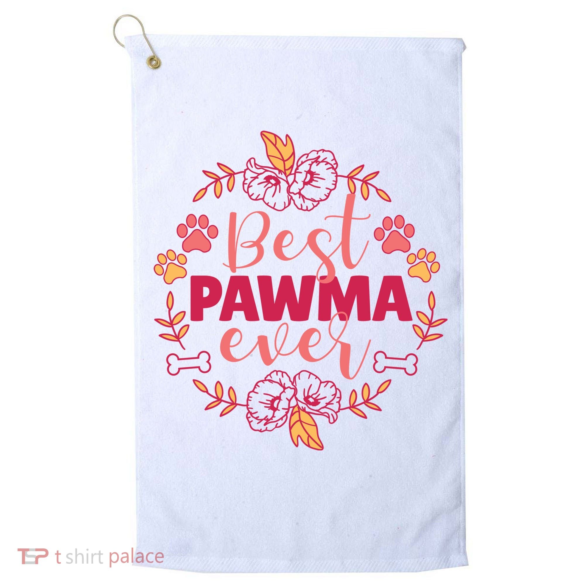 Best Pawma Ever Grandma Golf Towel