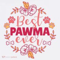Best Pawma Ever Grandma Kids Sweatshirt thumb 2