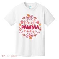 Best Pawma Ever Grandma Kids T-Shirt thumb 0