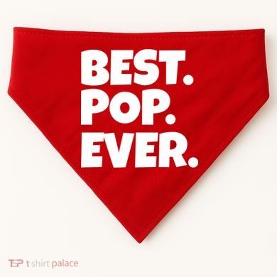 Best Pop Ever USA-Made Doggie Bandana